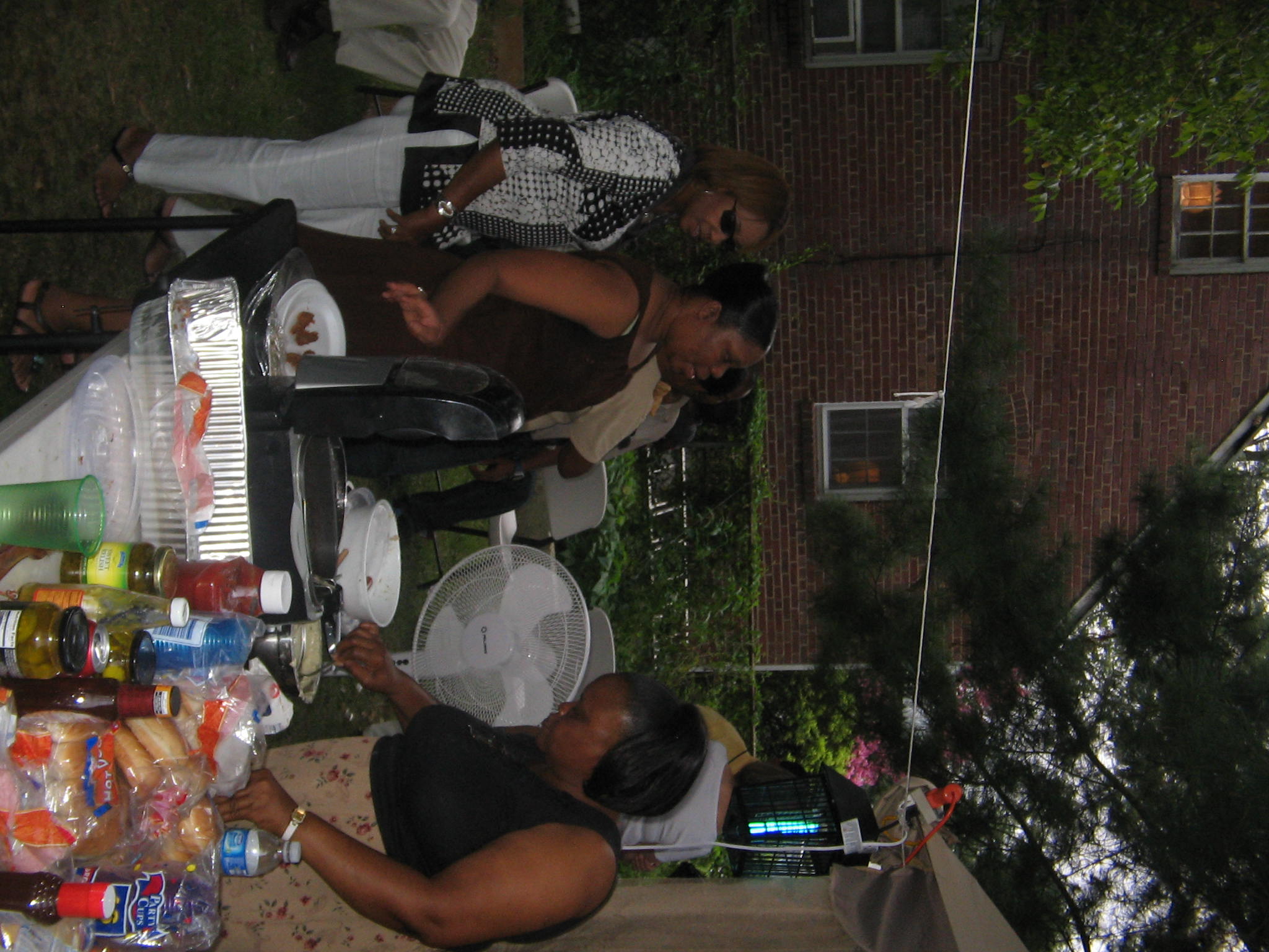 Families attending a CHC outreach event in the community